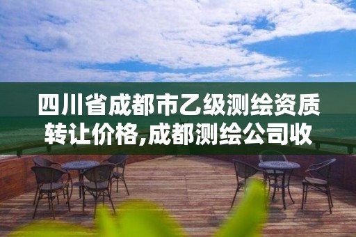 四川省成都市乙级测绘资质转让价格,成都测绘公司收费标准。