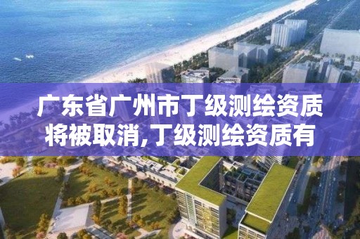 广东省广州市丁级测绘资质将被取消,丁级测绘资质有效期为什么那么短