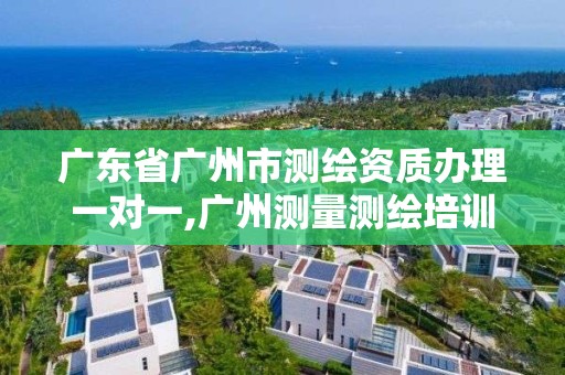 广东省广州市测绘资质办理一对一,广州测量测绘培训机构。