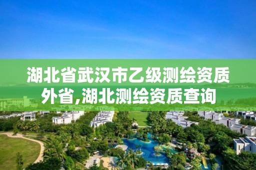 湖北省武汉市乙级测绘资质外省,湖北测绘资质查询