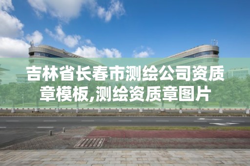 吉林省长春市测绘公司资质章模板,测绘资质章图片