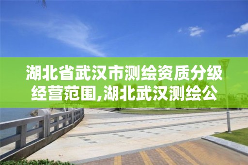 湖北省武汉市测绘资质分级经营范围,湖北武汉测绘公司排行榜。