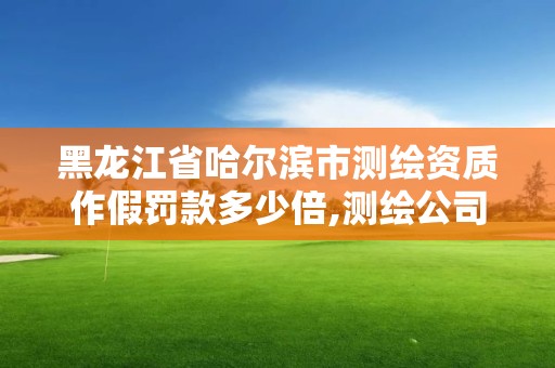 黑龙江省哈尔滨市测绘资质作假罚款多少倍,测绘公司评资质看诚信吗。