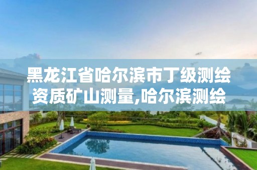 黑龙江省哈尔滨市丁级测绘资质矿山测量,哈尔滨测绘勘察研究院怎么样