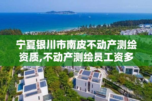 宁夏银川市南皮不动产测绘资质,不动产测绘员工资多少