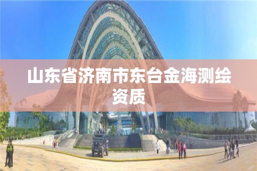 山东省济南市东台金海测绘资质