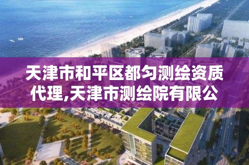 天津市和平区都匀测绘资质代理,天津市测绘院有限公司资质