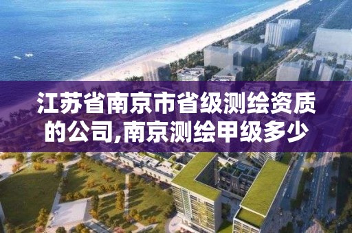 江苏省南京市省级测绘资质的公司,南京测绘甲级多少家