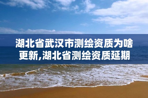 湖北省武汉市测绘资质为啥更新,湖北省测绘资质延期一年