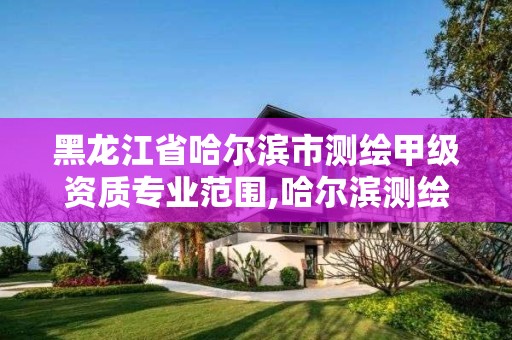 黑龙江省哈尔滨市测绘甲级资质专业范围,哈尔滨测绘局招聘信息