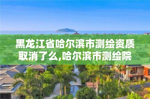 黑龙江省哈尔滨市测绘资质取消了么,哈尔滨市测绘院