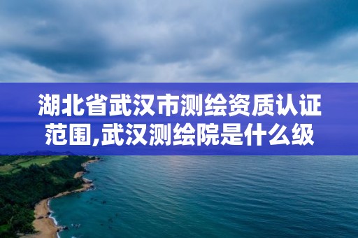 湖北省武汉市测绘资质认证范围,武汉测绘院是什么级别