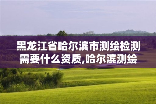 黑龙江省哈尔滨市测绘检测需要什么资质,哈尔滨测绘公司电话