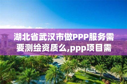 湖北省武汉市做PPP服务需要测绘资质么,ppp项目需要什么资质。