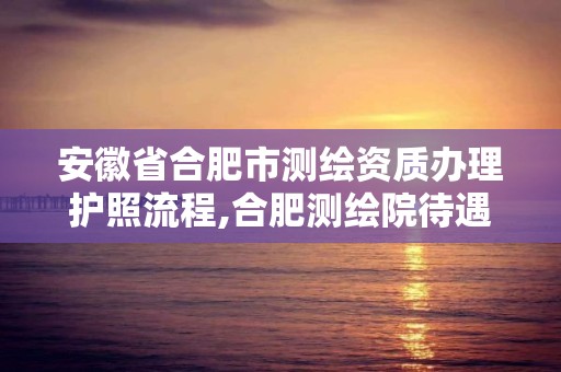 安徽省合肥市测绘资质办理护照流程,合肥测绘院待遇怎么样