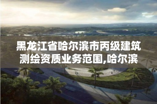 黑龙江省哈尔滨市丙级建筑测绘资质业务范围,哈尔滨测绘内业招聘信息。