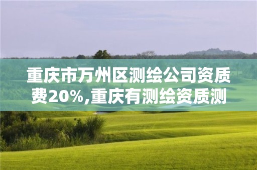 重庆市万州区测绘公司资质费20%,重庆有测绘资质测绘公司大全。