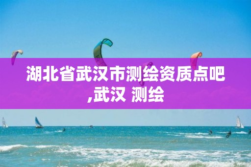 湖北省武汉市测绘资质点吧,武汉 测绘