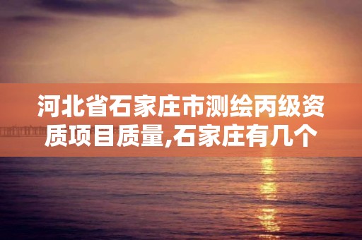 河北省石家庄市测绘丙级资质项目质量,石家庄有几个测绘局