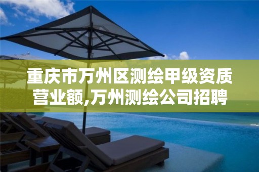 重庆市万州区测绘甲级资质营业额,万州测绘公司招聘