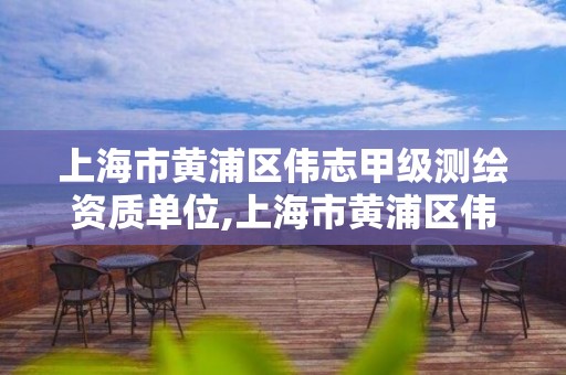 上海市黄浦区伟志甲级测绘资质单位,上海市黄浦区伟志甲级测绘资质单位有几家