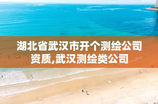 湖北省武汉市开个测绘公司资质,武汉测绘类公司