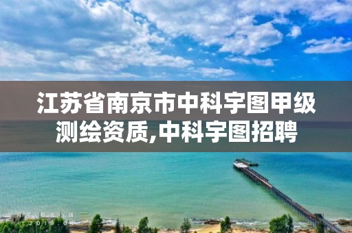 江苏省南京市中科宇图甲级测绘资质,中科宇图招聘