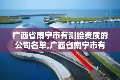 广西省南宁市有测绘资质的公司名单,广西省南宁市有测绘资质的公司名单有几家。