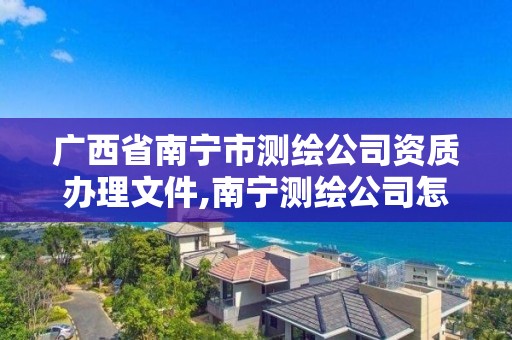 广西省南宁市测绘公司资质办理文件,南宁测绘公司怎么收费标准