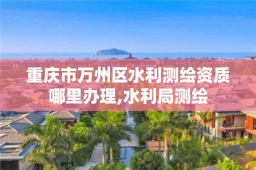 重庆市万州区水利测绘资质哪里办理,水利局测绘