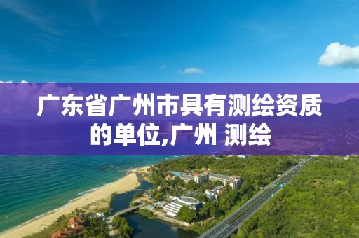 广东省广州市具有测绘资质的单位,广州 测绘