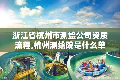 浙江省杭州市测绘公司资质流程,杭州测绘院是什么单位