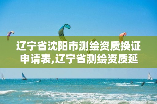 辽宁省沈阳市测绘资质换证申请表,辽宁省测绘资质延期。