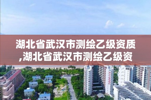 湖北省武汉市测绘乙级资质,湖北省武汉市测绘乙级资质企业名单