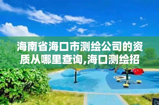 海南省海口市测绘公司的资质从哪里查询,海口测绘招聘。