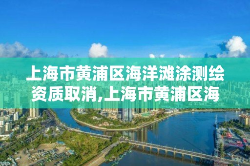 上海市黄浦区海洋滩涂测绘资质取消,上海市黄浦区海洋滩涂测绘资质取消了吗