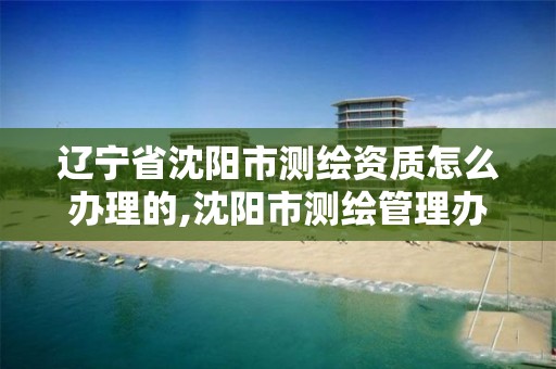 辽宁省沈阳市测绘资质怎么办理的,沈阳市测绘管理办公室。