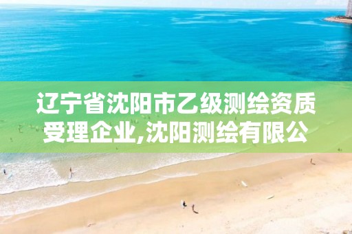 辽宁省沈阳市乙级测绘资质受理企业,沈阳测绘有限公司