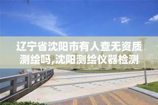 辽宁省沈阳市有人查无资质测绘吗,沈阳测绘仪器检测单位