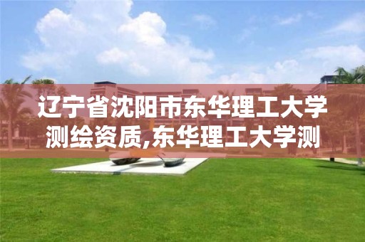 辽宁省沈阳市东华理工大学测绘资质,东华理工大学测绘科学与技术。