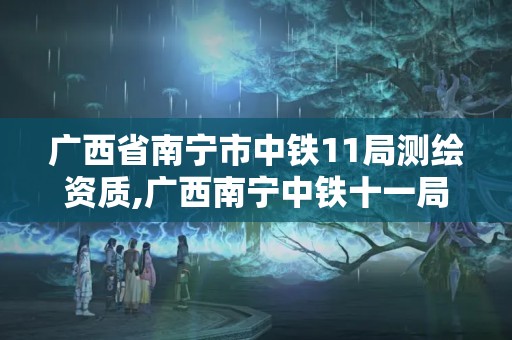 广西省南宁市中铁11局测绘资质,广西南宁中铁十一局