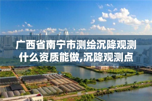 广西省南宁市测绘沉降观测什么资质能做,沉降观测点检测