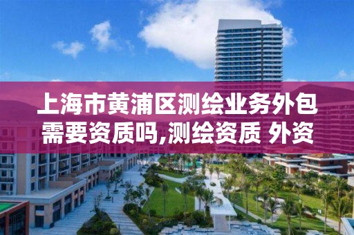 上海市黄浦区测绘业务外包需要资质吗,测绘资质 外资