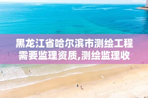 黑龙江省哈尔滨市测绘工程需要监理资质,测绘监理收费标准