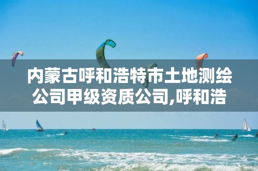 内蒙古呼和浩特市土地测绘公司甲级资质公司,呼和浩特测绘招聘