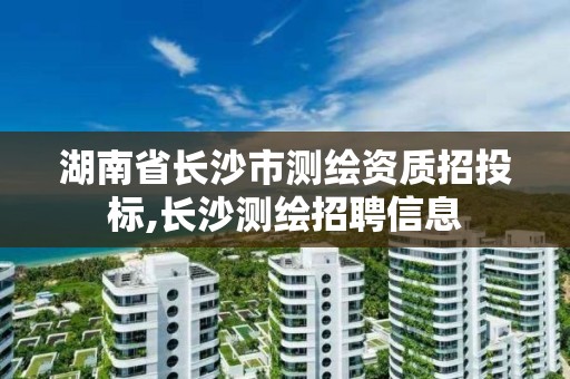 湖南省长沙市测绘资质招投标,长沙测绘招聘信息