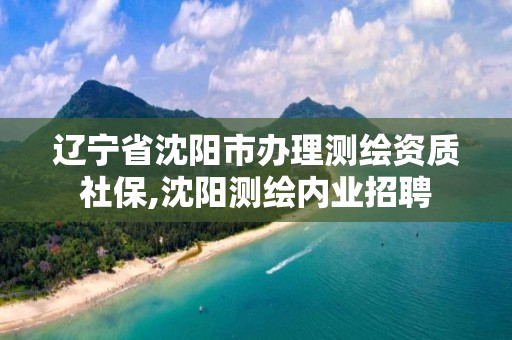 辽宁省沈阳市办理测绘资质社保,沈阳测绘内业招聘