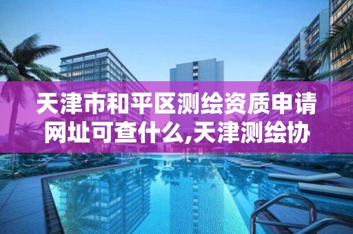 天津市和平区测绘资质申请网址可查什么,天津测绘协会