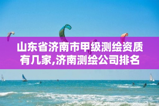 山东省济南市甲级测绘资质有几家,济南测绘公司排名