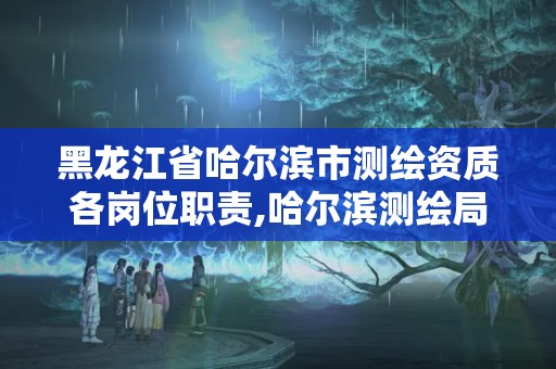 黑龙江省哈尔滨市测绘资质各岗位职责,哈尔滨测绘局待遇。